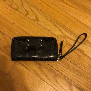 Kate Spade Black wristlet